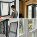 Servicii profesionale de montaj tamplarie PVC si aluminiu / termopane